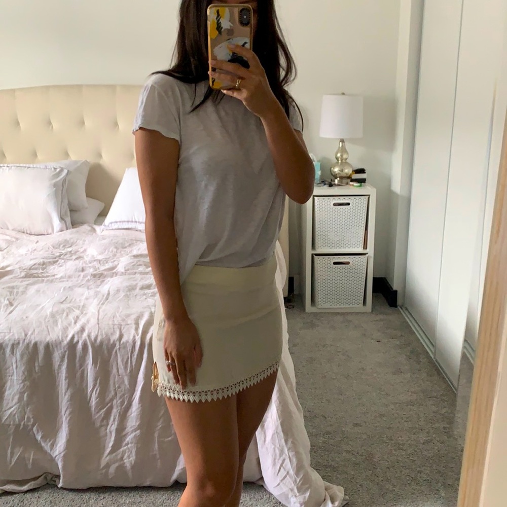 For Love & Lemons mini skirt